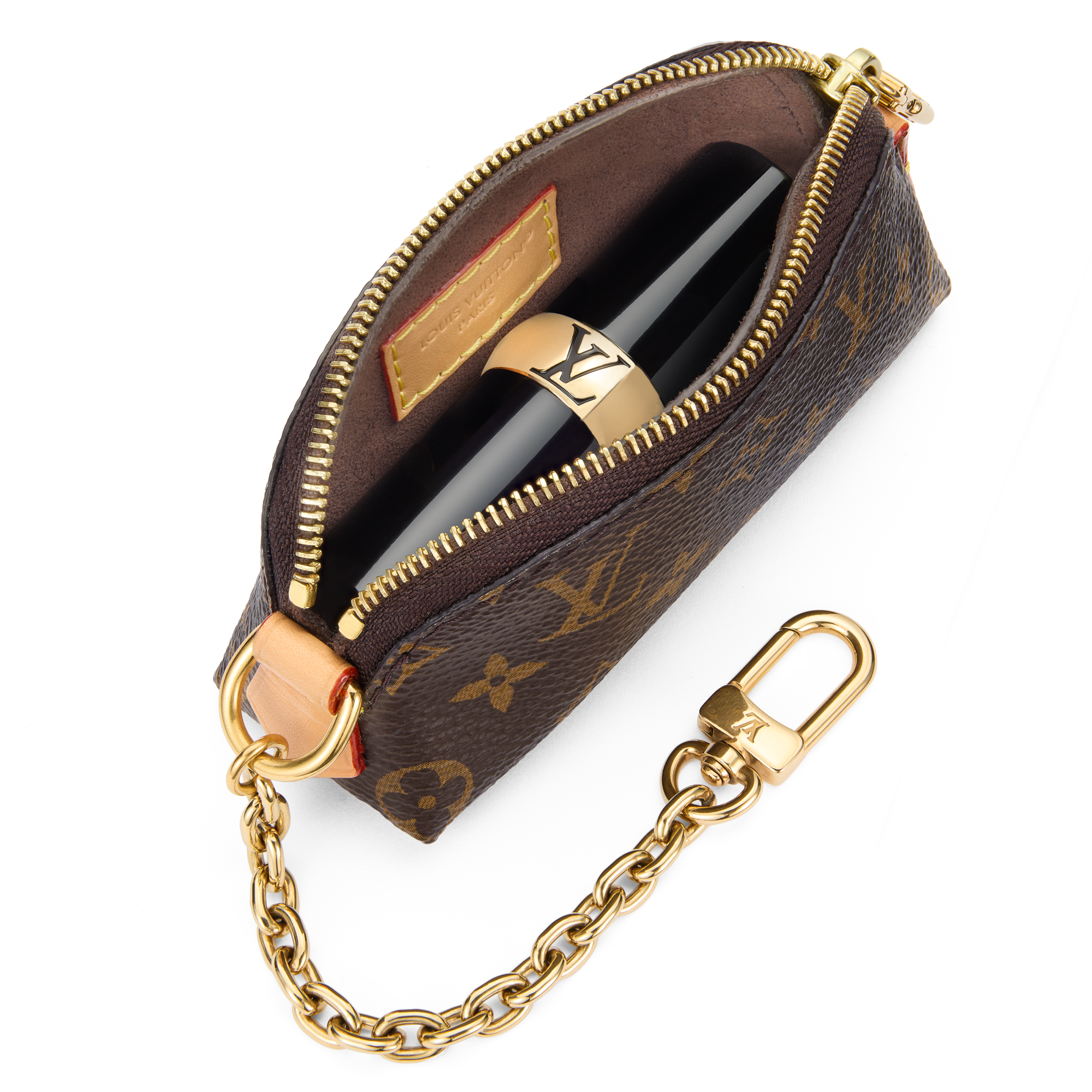 Cosmetic Lipstick Pouch Monogram Canvas - Wallets and Small